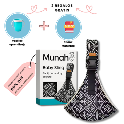 Munah Portabebés Fácil, Ligero y Seguro